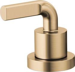 Roman Tub Handle Kit - Notch Lever in Brilliance&reg; Luxe Gold&reg;