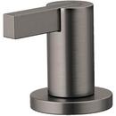 Widespread Bathroom Faucet Extended Lever Handle Kit in Luxe Steel 