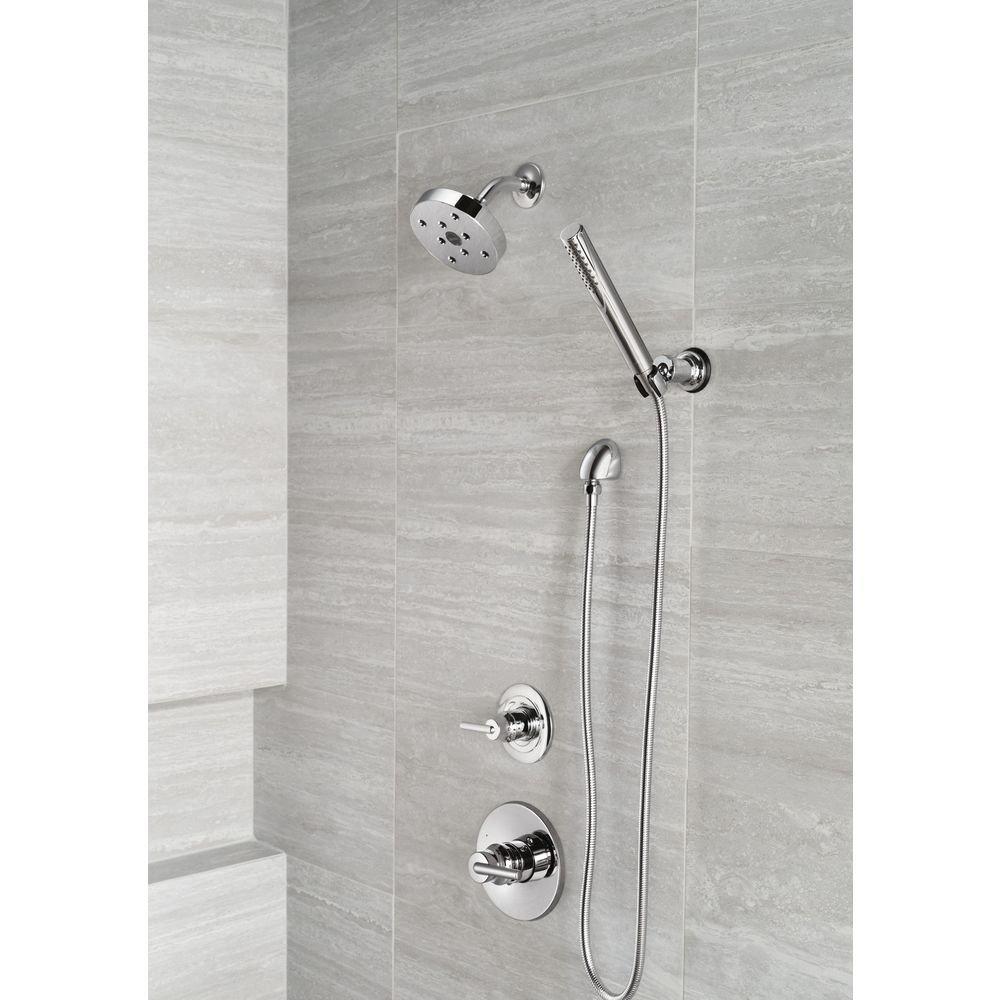Delta Faucet Lumicoat Chrome 1/2 in. FNPT x MNPSM Brass Elbow 