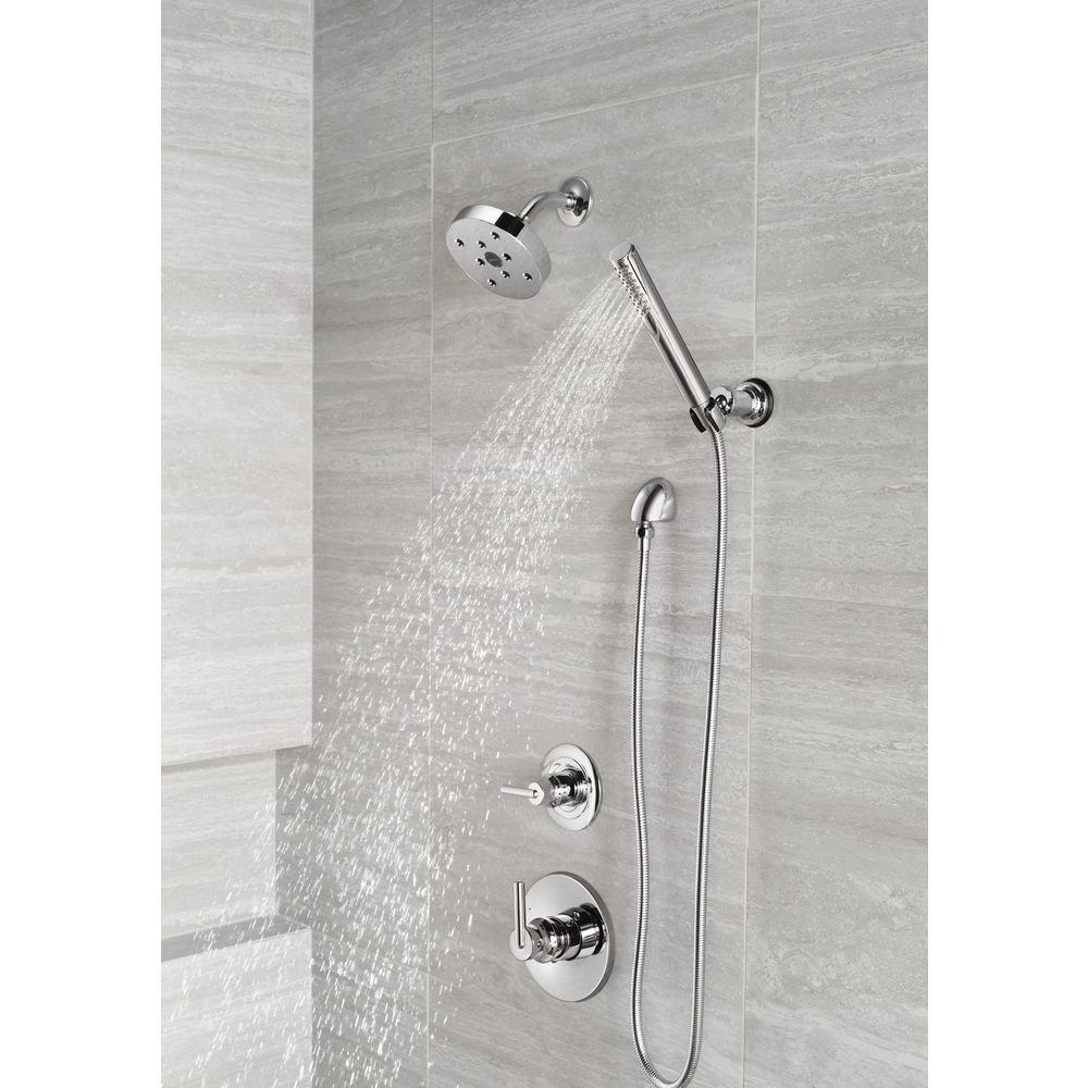Delta Faucet Lumicoat Chrome 1/2 in. FNPT x MNPSM Brass Elbow 