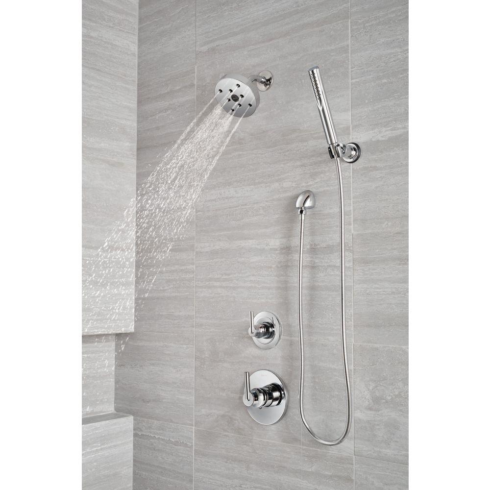 Delta Faucet Lumicoat Chrome 1/2 in. FNPT x MNPSM Brass Elbow 