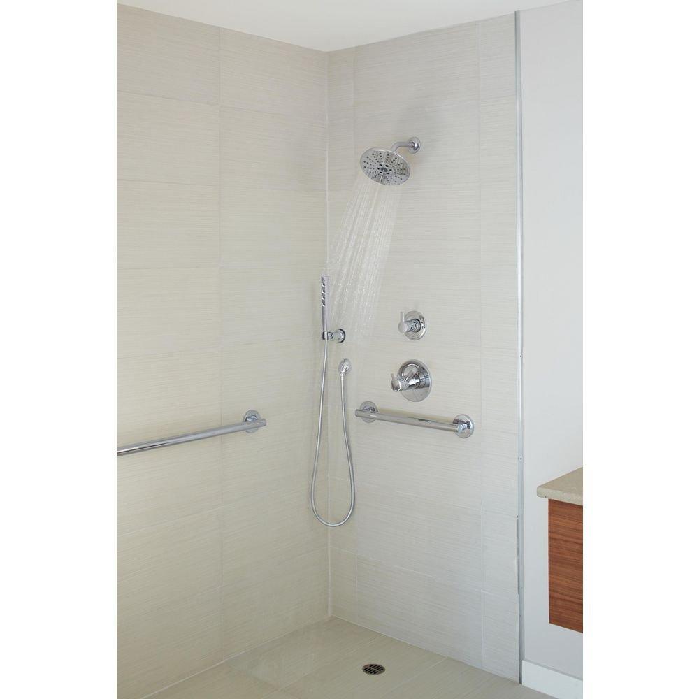 Delta Faucet Lumicoat Chrome 1/2 in. FNPT x MNPSM Brass Elbow 