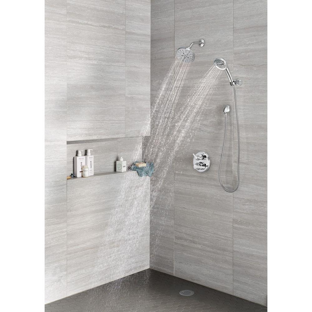 Delta Faucet Lumicoat Chrome 1/2 in. FNPT x MNPSM Brass Elbow 