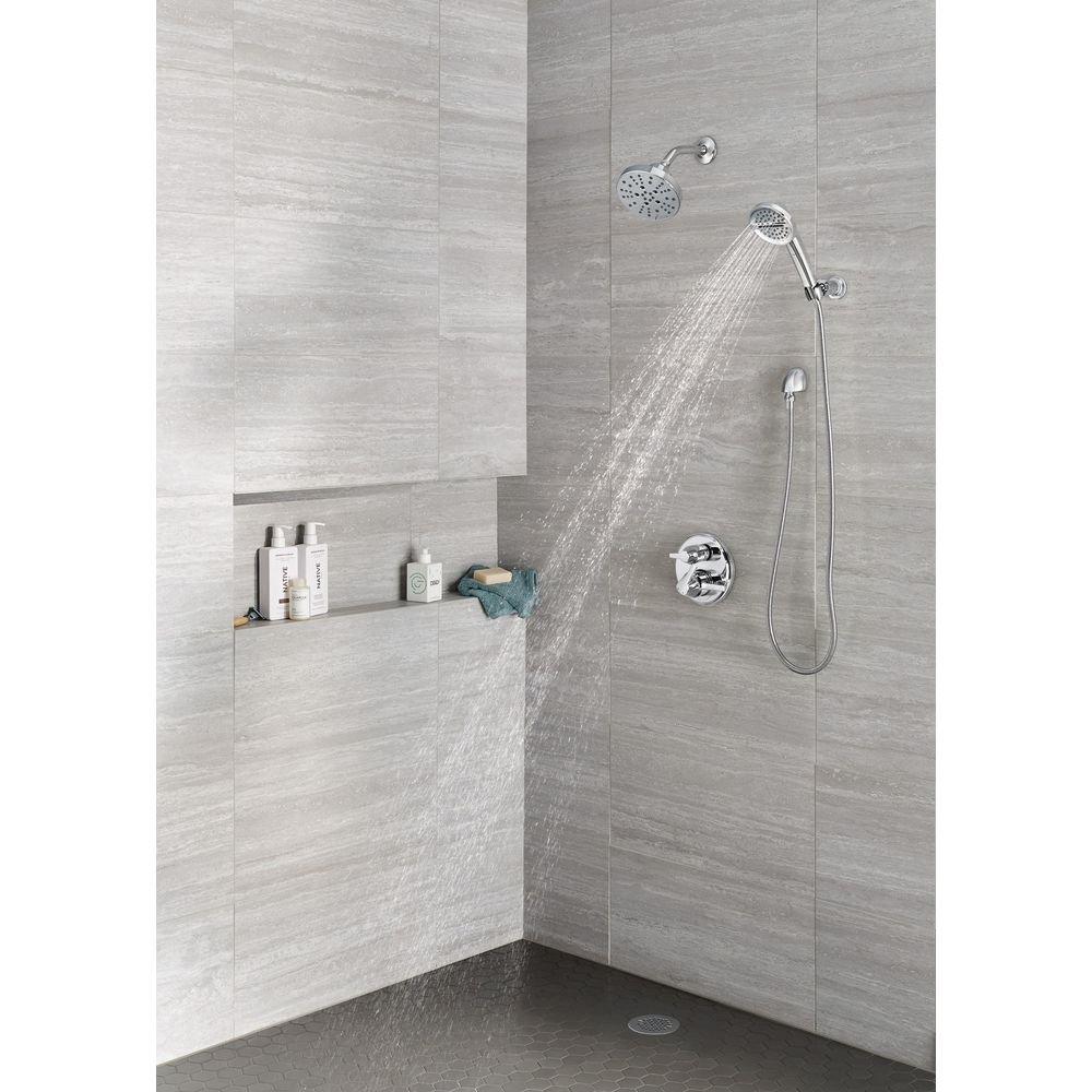 Delta Faucet Lumicoat Chrome 1/2 in. FNPT x MNPSM Brass Elbow 