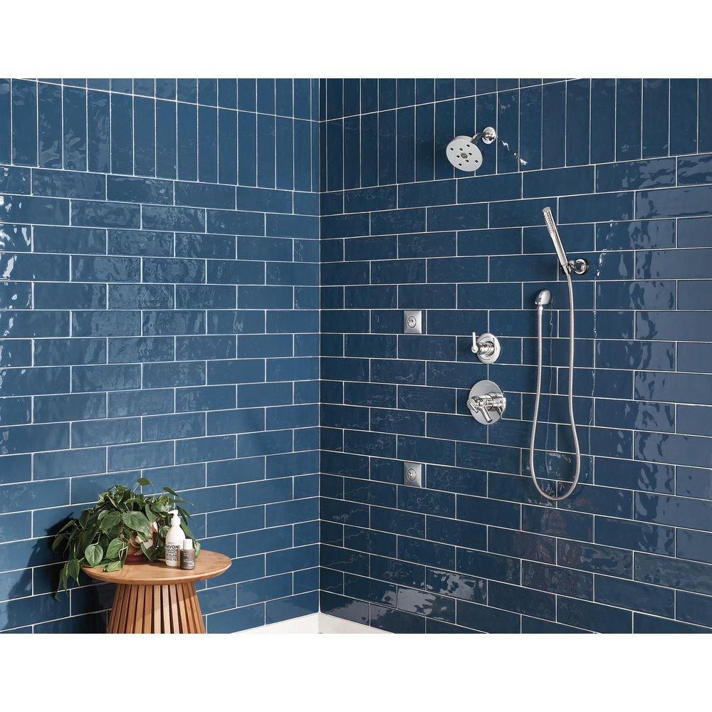 Delta Faucet Lumicoat Chrome 1/2 in. FNPT x MNPSM Brass Elbow 