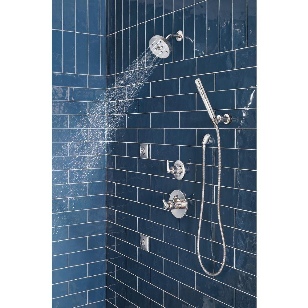 Delta Faucet Lumicoat Chrome 1/2 in. FNPT x MNPSM Brass Elbow 
