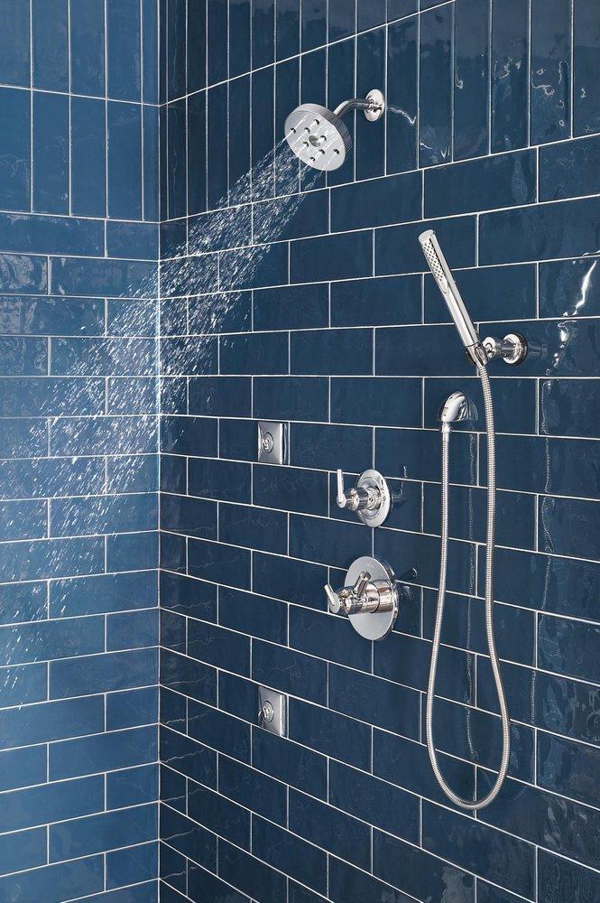 Delta Faucet Lumicoat Chrome 1/2 in. FNPT x MNPSM Brass Elbow 