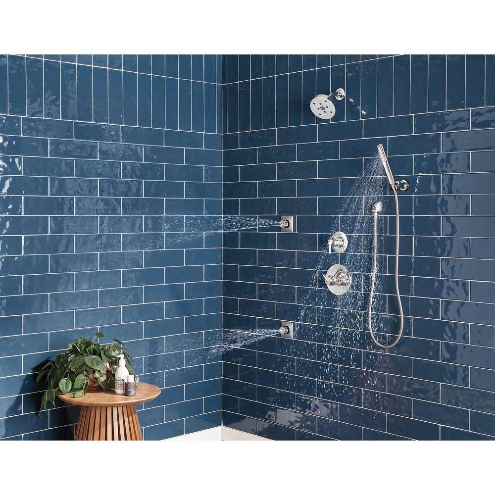 Delta Faucet Lumicoat Chrome 1/2 in. FNPT x MNPSM Brass Elbow 