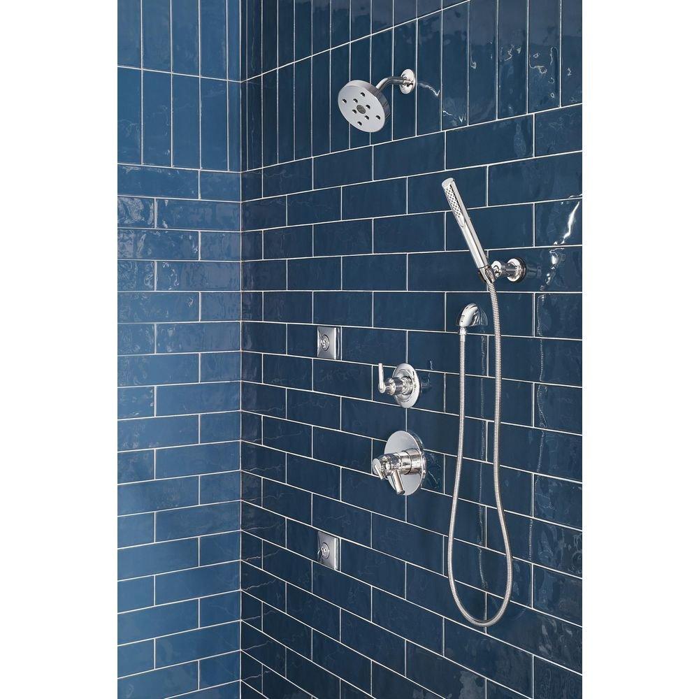 Delta Faucet Lumicoat Chrome 1/2 in. FNPT x MNPSM Brass Elbow 