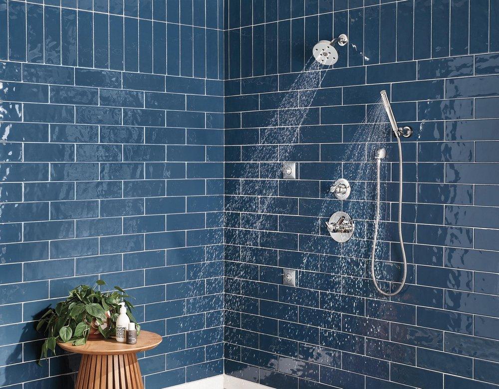 Delta Faucet Lumicoat Chrome 1/2 in. FNPT x MNPSM Brass Elbow 