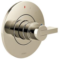 Single Handle Pressure Balancing Valve Trim in Brilliance® Polished Nickel