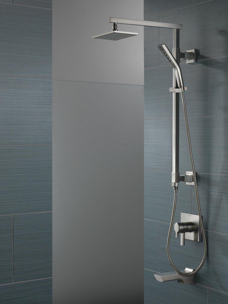 Delta Faucet Lumicoat&reg; Stainless Multi Function Hand Shower 