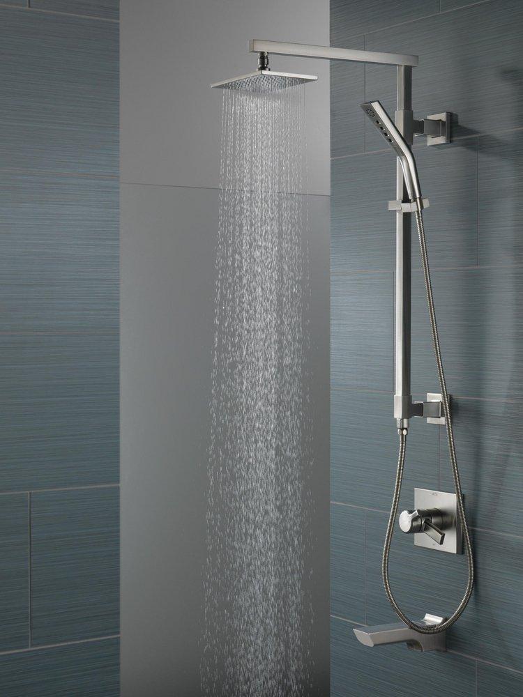 Delta Faucet Lumicoat&reg; Stainless Multi Function Hand Shower 