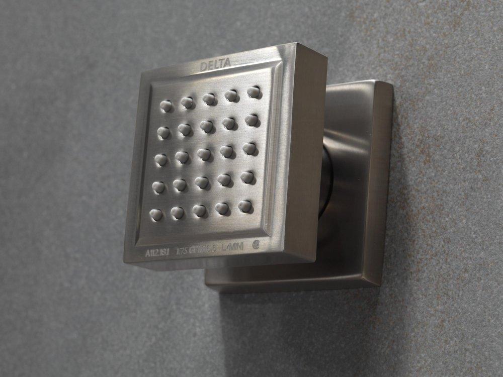 Delta Faucet Lumicoat Stainless Single Function Body Spray 