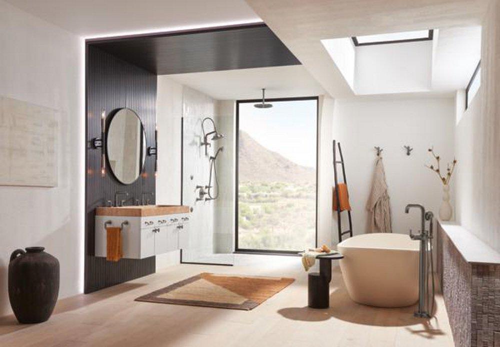 Brizo Brilliance&reg; Polished Nickel Single Handle Bathtub & Shower Faucet (Trim Only) 