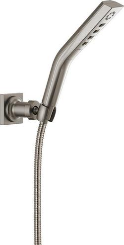 H2Okinetic&reg;3-Setting Wall Mount Hand Shower inLumicoat&reg;Stainless