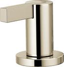 Widespread Bathroom Faucet Extended Lever Handle Kit in Polished Nickel