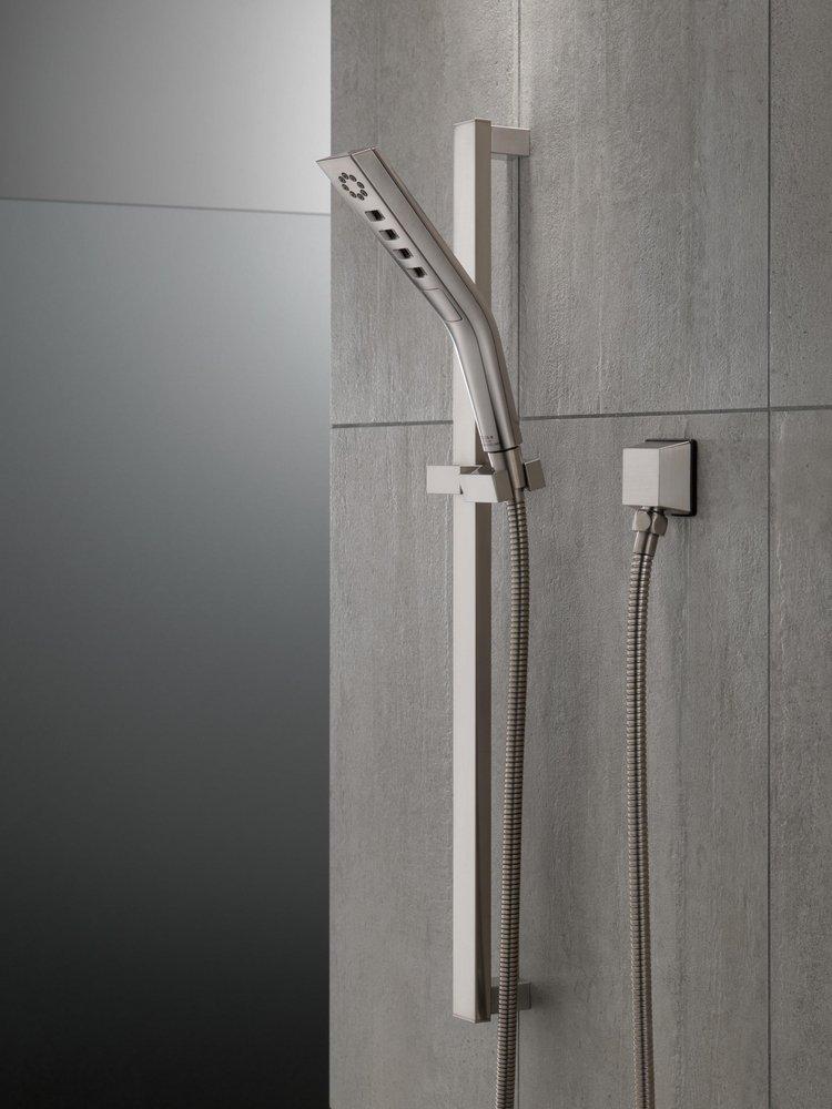 Delta Faucet Lumicoat Stainless Multi Function Hand Shower 