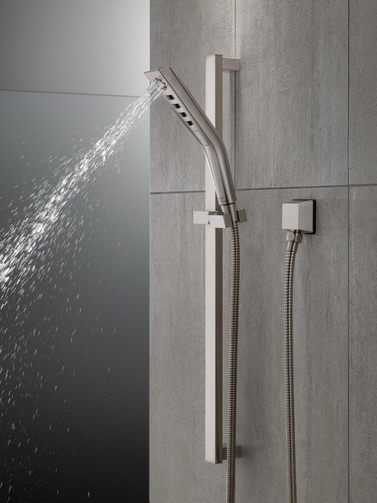 Delta Faucet Lumicoat Stainless Multi Function Hand Shower 