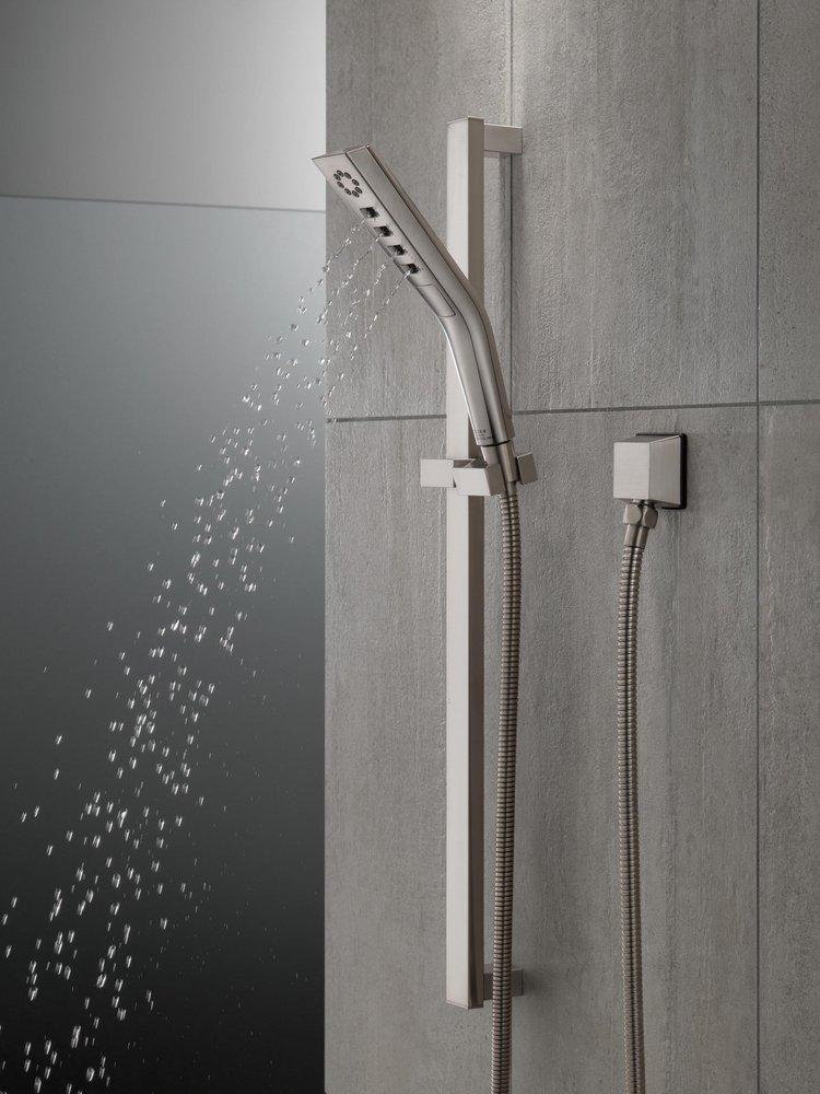 Delta Faucet Lumicoat Stainless Multi Function Hand Shower 