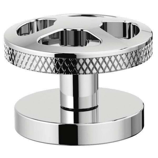 Brizo Polished Chrome Litze&reg; Widespread Handle Kit - Wheel 