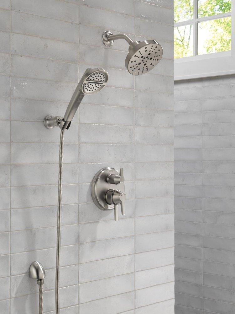 Delta Faucet Lumicoat&trade; Stainless 2-1/2 in. Brass Shower Flange 