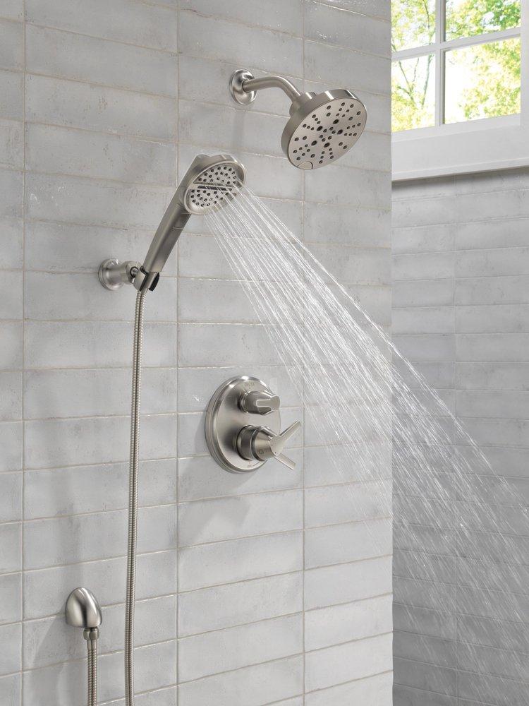 Delta Faucet Lumicoat Stainless 2-1/2 in. Brass Flange 