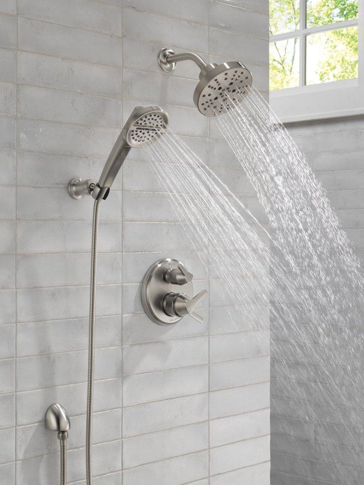 Delta Faucet Lumicoat Stainless 2-1/2 in. Brass Flange 