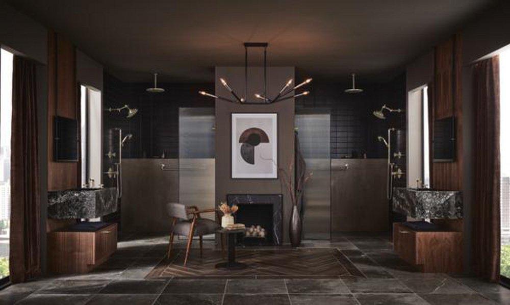 Brizo Brilliance Polished Nickel Litze&reg; Widespread Handle Kit - Wheel 