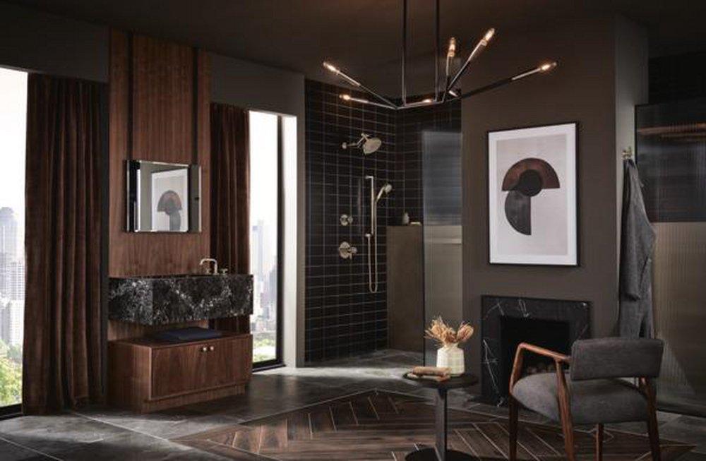 Brizo Brilliance Polished Nickel Litze&reg; Widespread Handle Kit - Wheel 