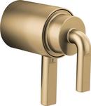 TempAssure® Thermostatic Valve Trim Notch Lever Handle Kit in Brilliance® Luxe Gold®