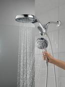 Delta Faucet Lumicoat Chrome Multi Function Showerhead 