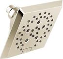 DELTA UNIVERSAL SHOWERING COMPONENTS: H2OKINETIC 5-SETTING ANGULAR MODERN RAINCAN SHOWER HEAD 