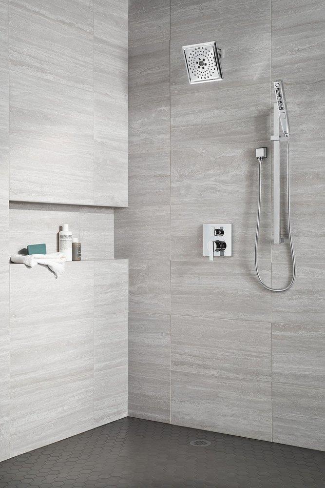 Delta Faucet Lumicoat Chrome 1/2 in. FNPT x MNPSM Brass Elbow 