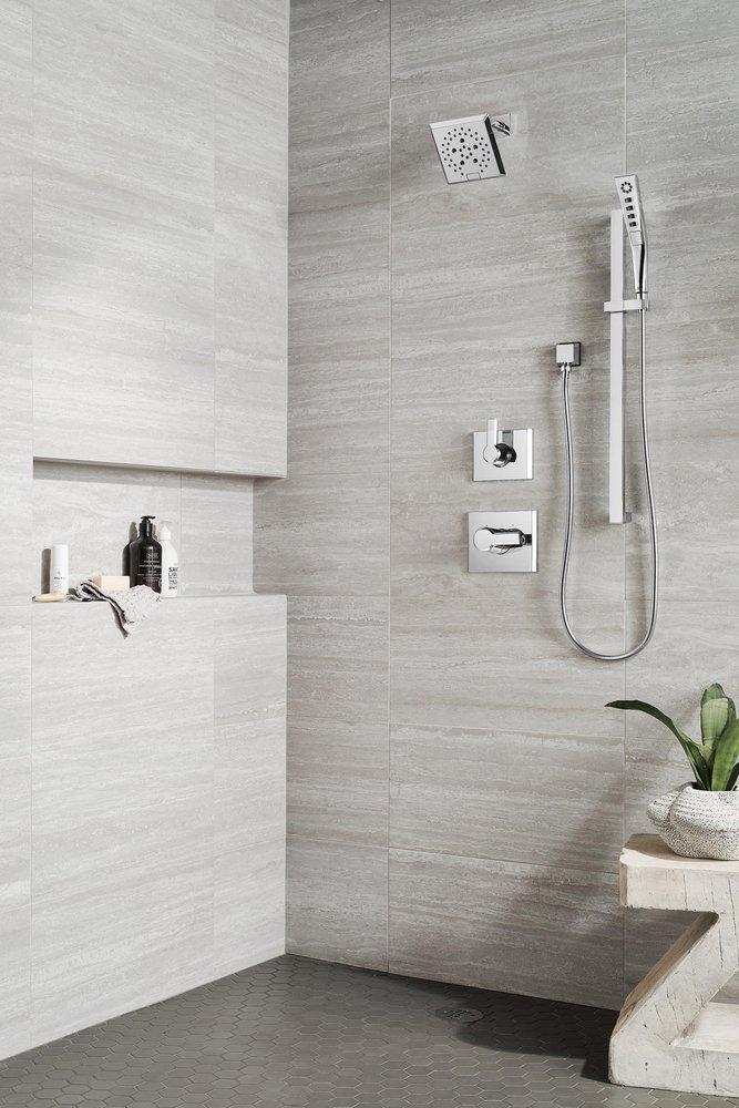 Delta Faucet Lumicoat Chrome 1/2 in. FNPT x MNPSM Brass Elbow 