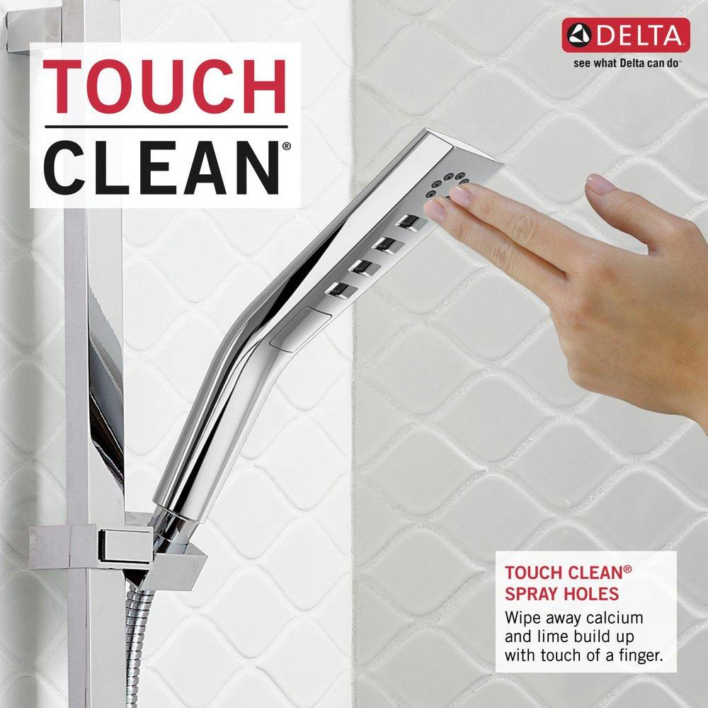 Delta Faucet Lumicoat Chrome Multi Function Hand Shower 