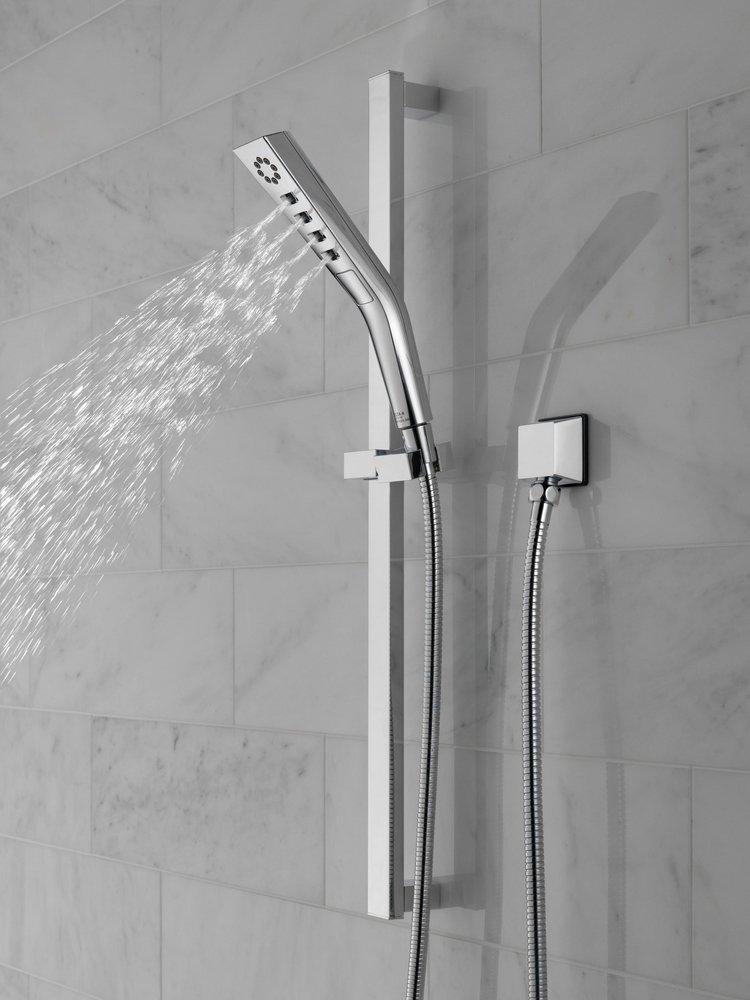 Delta Faucet Lumicoat Chrome Multi Function Hand Shower 