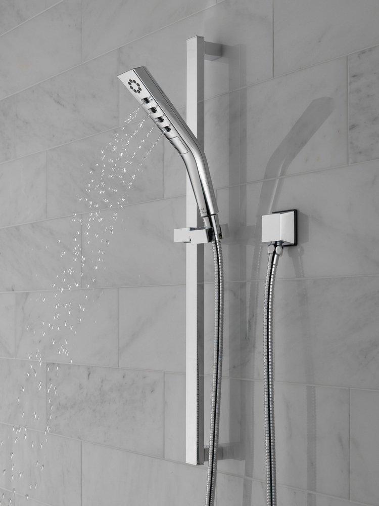 Delta Faucet Lumicoat Chrome Multi Function Hand Shower 
