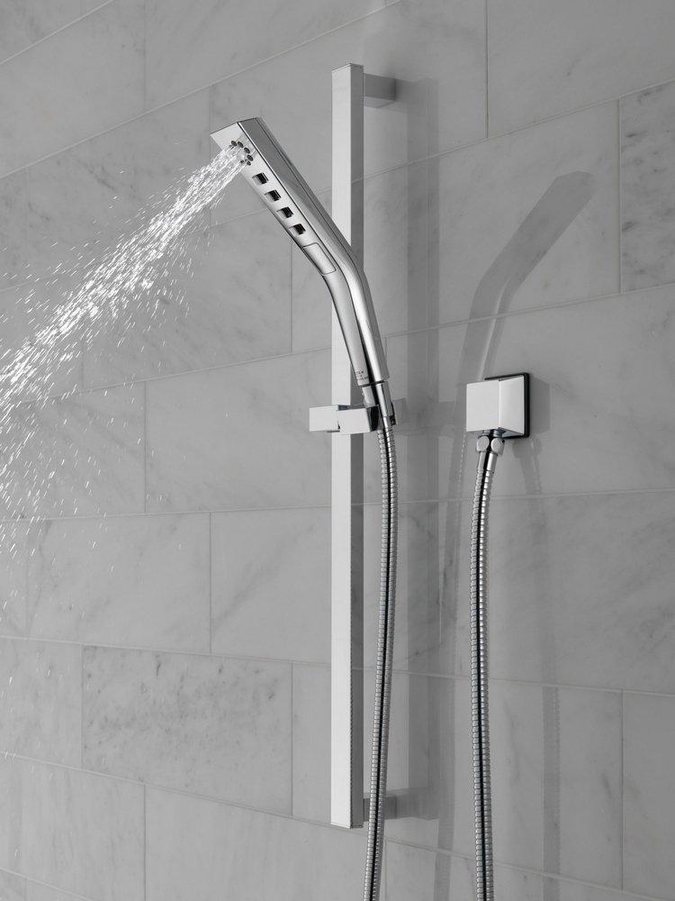Delta Faucet Lumicoat Chrome Multi Function Hand Shower 