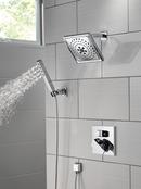 DELTA UNIVERSAL SHOWERING COMPONENTS: H2OKINETIC 3-SETTING RAINCAN SHOWER HEAD 