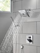 DELTA UNIVERSAL SHOWERING COMPONENTS: H2OKINETIC 3-SETTING RAINCAN SHOWER HEAD 