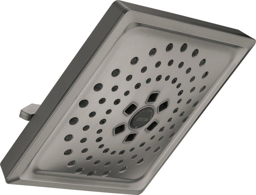 DELTA UNIVERSAL SHOWERING COMPONENTS: H2OKINETIC 3-SETTING RAINCAN SHOWER HEAD 