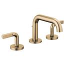 Brizo Luxe Gold Widespread Bathroom Sink Faucet