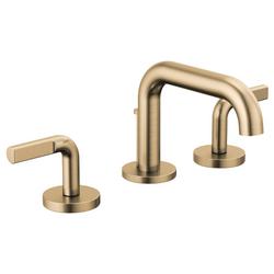 Two Handle Widespread Bathroom Sink Faucet in Brilliance® Luxe Gold® (Handles Sold Separately)