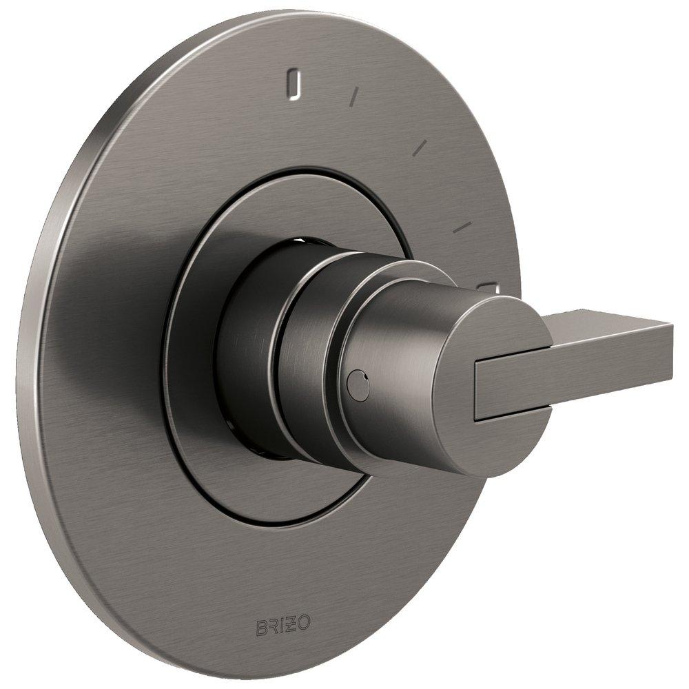 Brizo Brilliance&reg; Luxe Steel&reg; Single Handle Bathtub & Shower Faucet (Trim Only) 