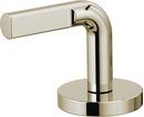 Widespread Bathroom Faucet Wire Lever Handle Kit in Polished Nickel
