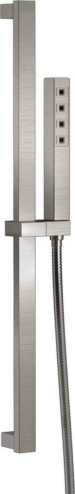H2Okinetic&reg; Single-Setting Slide Bar Hand Shower in Lumicoat&reg; Stainless