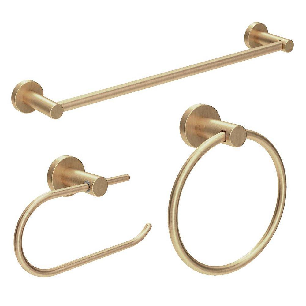 Symmons Industries Brushed Bronze 18 in. Towel Holder 