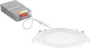 6 in. Color Selectable Recessed LED Downlight in White