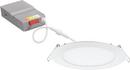 6 in. Color Selectable Recessed LED Downlight in White 
